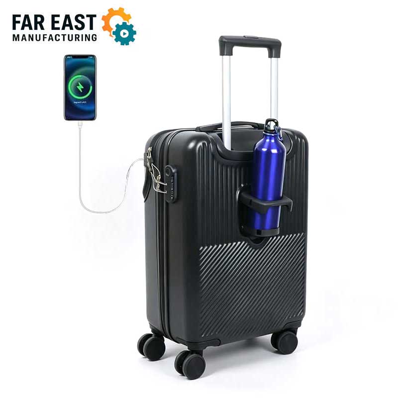 20-Inch Front-Opening Carry-On Luggage
