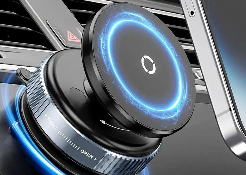 What is a mobile phone holder and what functions does it have?