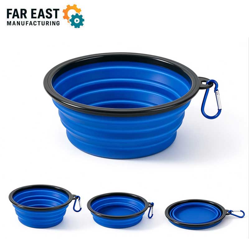 Silicone Collapsible Pet Bowl